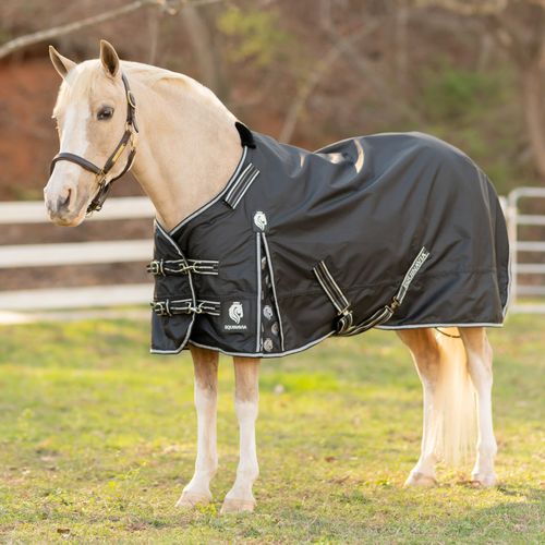 Equinavia Norse Pony Turnout Blanket 200g - Black