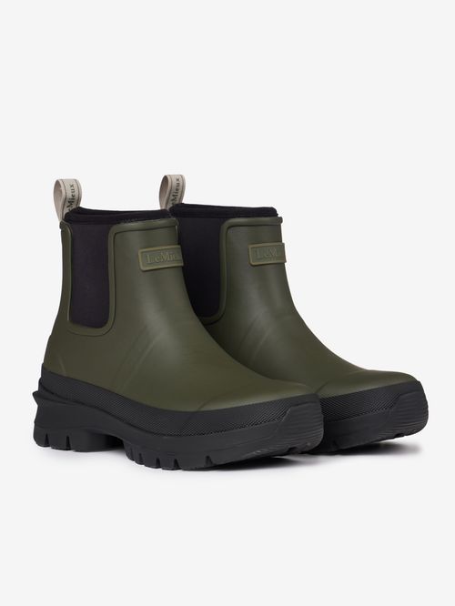 BARN BUSTER: LeMieux Women's Bramshaw Chelsea Welly - 7 - Olive