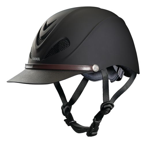 OVERSTOCK: Troxel Dakota Helmet - Medium (7-7 1/4) - Black Duratec