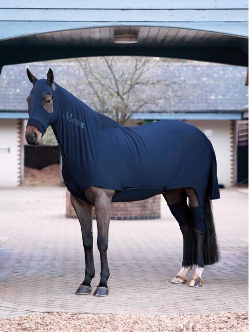 LeMieux Stretch Show Rug - Navy