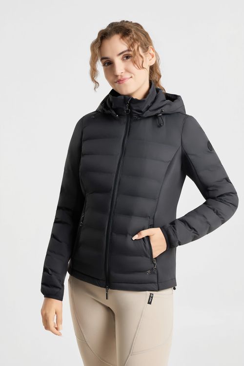 Horze Women's Rochele Hybrid Jacket - Black Oyster