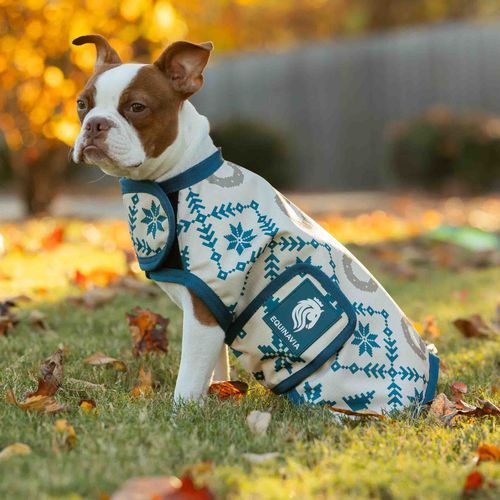 Equinavia Norse Dog Turnout Blanket 200g - Lyons Blue/Vanilla Cream