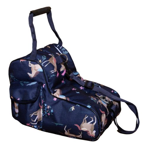 Ovation Paddock Boot Bag - Navy Wildflower Run