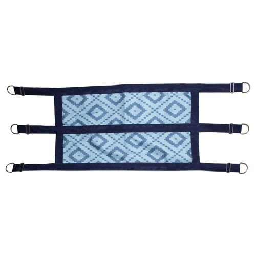 Ovation Stall Guard - Smoke Blue Geo