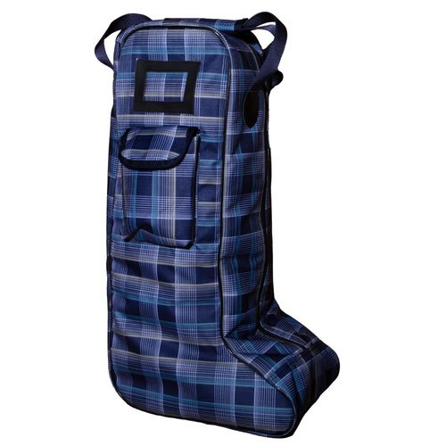 Ovation 1200D Boot Bag - Smoke Blue Plaid