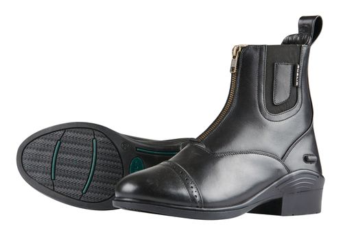 Dublin Women's Evolution Zip Front Paddock Boots - Black