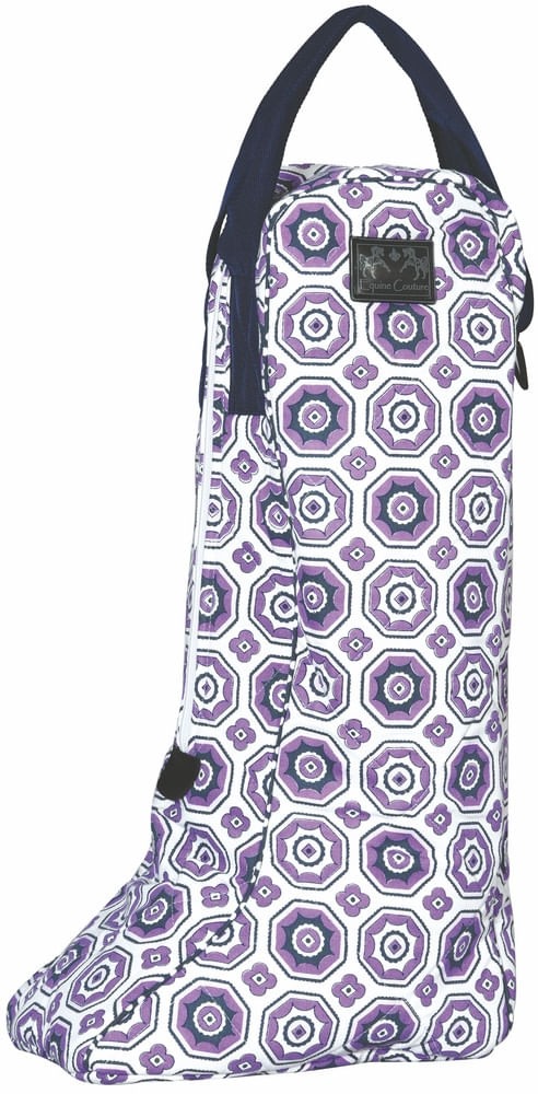 Equine Couture Kelsey Equestrian Boot Bag - Purple