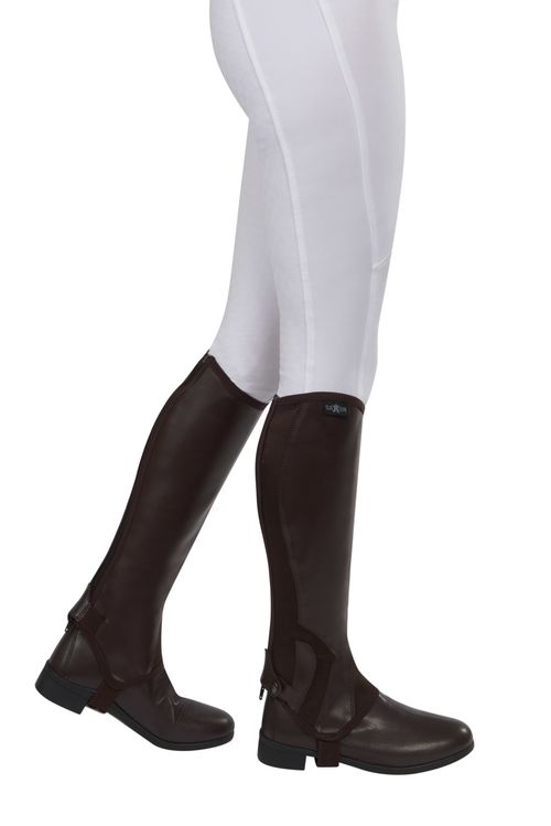 Saxon Syntovia Half Chaps - Brown