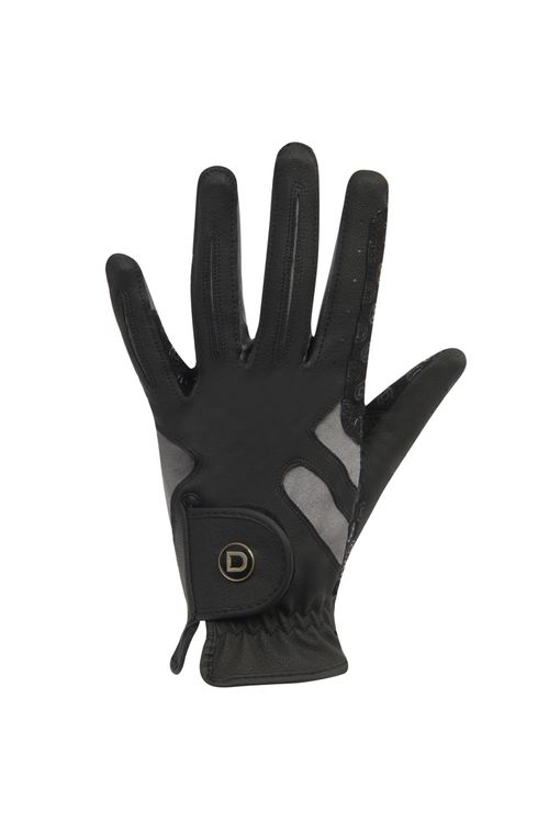 Dublin Cool-It Gel Riding Glove - Black/Grey
