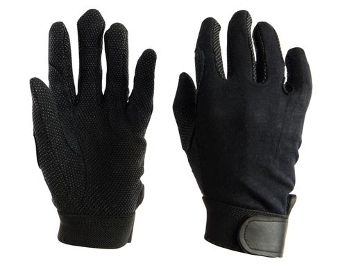 Dublin Track Riding Gloves - Black
