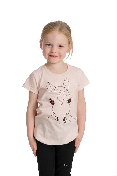 Horseware Kids' Novelty Tee - Pink