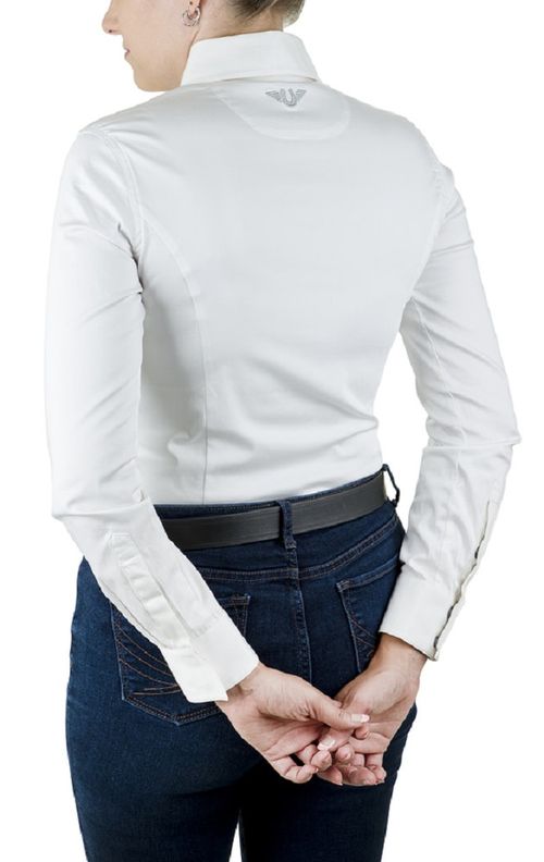 TuffRider Women's Americana Western Shirt - White