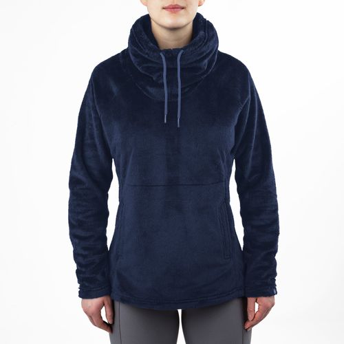 Irideon Women's Luxen Fleece Pull Over - Stellar Blue