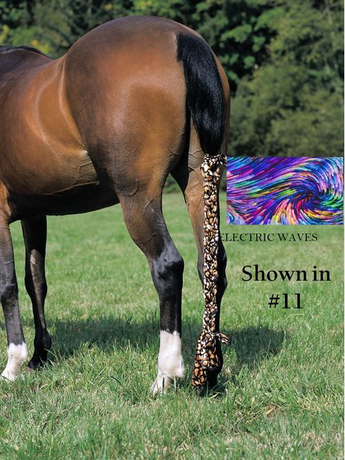 Jammies Three Piece Tail Wrap - Electric Waves