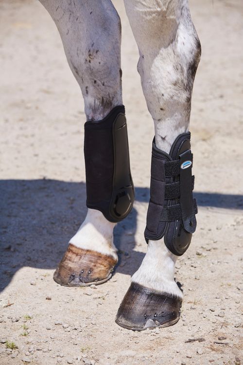 Weatherbeeta Flexi Shell Hind Cross Country Boots - Black
