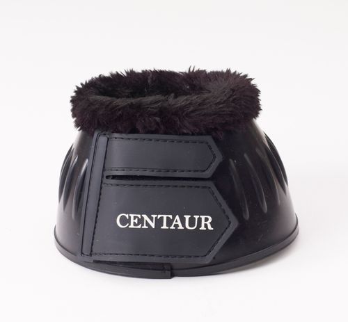 Centaur Fleece Cuff Bell Boots-White - Black