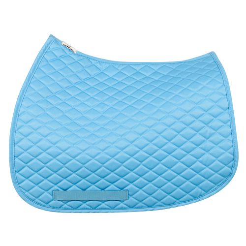 TuffRider Basic Pony Saddle Pad - Light Blue