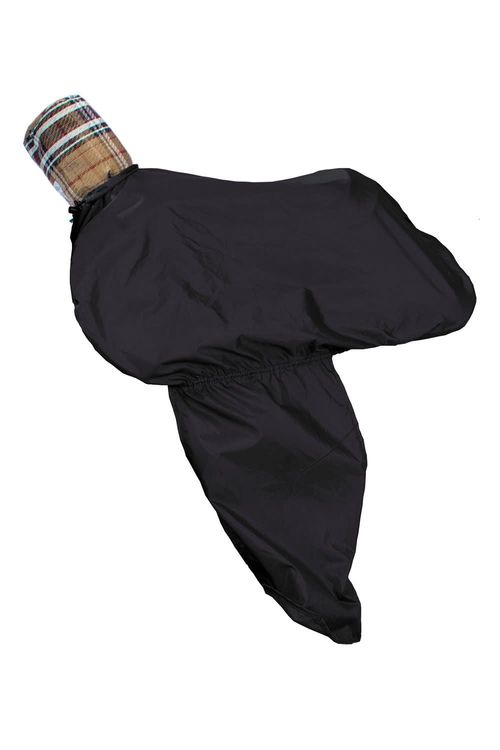 Kensington Nylon Western Saddle Cover - Black/Deluxe Black