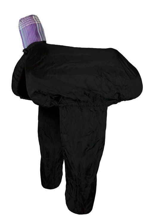 Kensington Nylon Western Saddle Cover - Lavender Mint