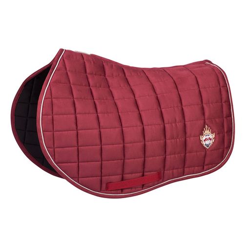 Equine Couture Joy Saddle Pad - Wine