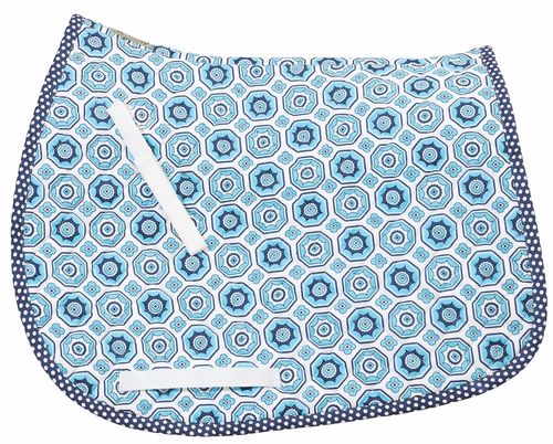 Equine Couture Kelsey All Purpose Saddle Pad - Aqua