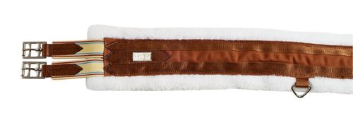 Lettia Cotton Fleece All Purpose Girth - Brown