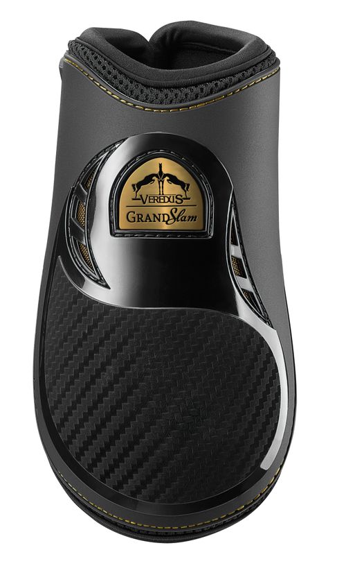 Veredus Grand Slam Vento Carbon Gel Ankle Boots - Black/Gold