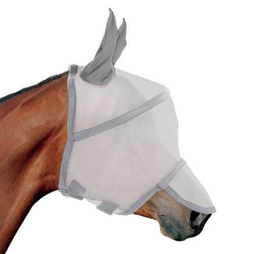 Got Flies Wide Brim Fly Mask - Grey
