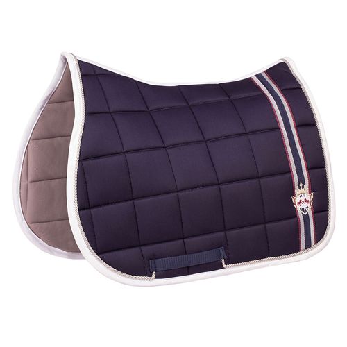 Equine Couture Devon All Purpose Saddle Pad - EC Navy