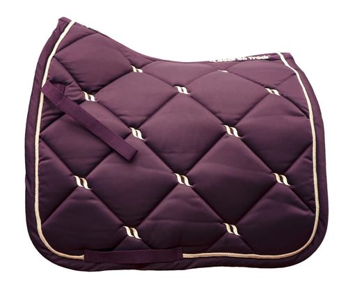 Back on Track Nights Collection Dressage Saddle Pad - Ruby