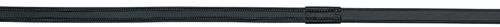 Camelot Rubber Lined Reins - Black