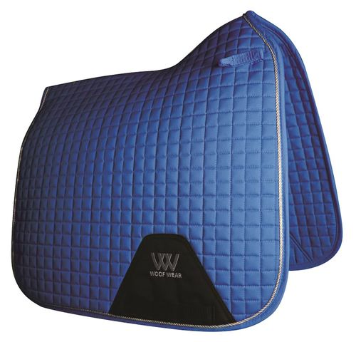 Woof Wear Dressage Saddle Pad - Electric Blue