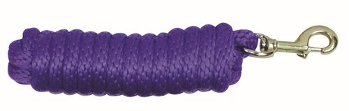 Western Rawhide 3/4" Cotton Lead Rope w/Bolt Snap - Purple