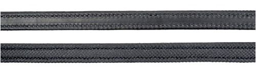 Nunn Finer Rubber Lined Reins - Black