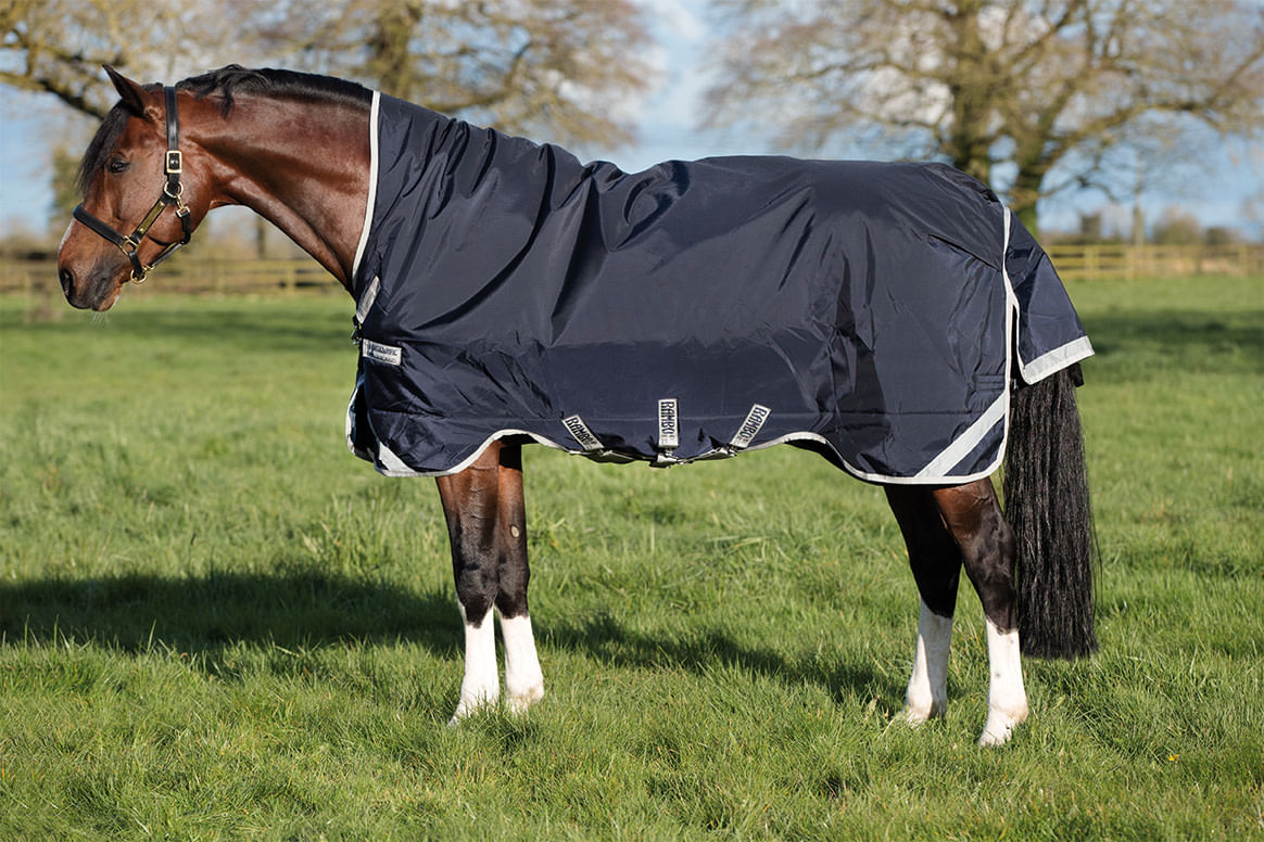 Rambo Wug Turnout 200g Navy/Silver RamboAAAW92BI00