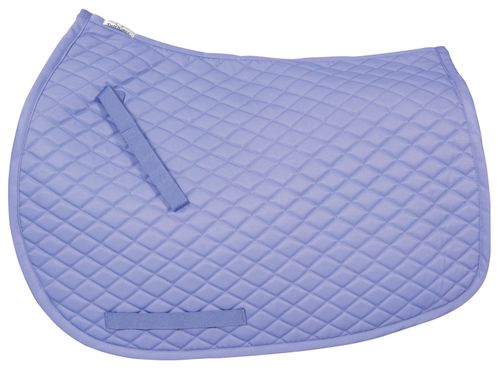 TuffRider Basic Pony Saddle Pad - Periwinkle Violet