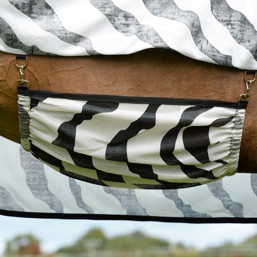 Bucas Buzz Off Belly Band - Zebra