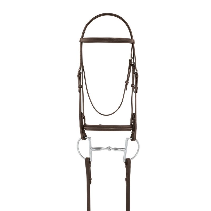 Camelot Plain Raised Padded Bridle