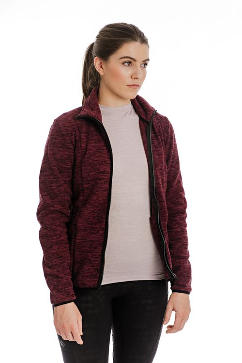 Horseware Women's Lara Thermo Regulating Fleece Zip Jacket - Port