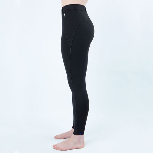 Irideon Kids' Himalayer Capriole Knee Patch Tights - Black