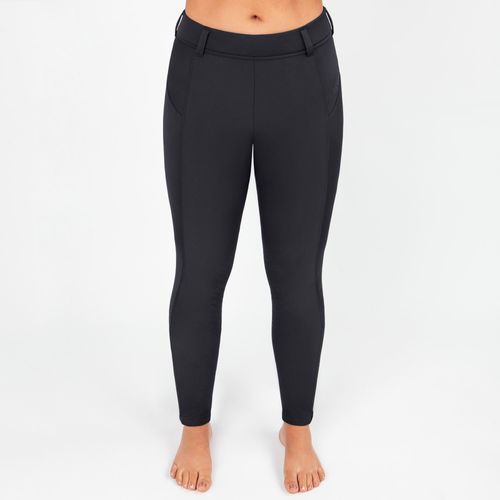 Irideon Women's Thermasoft Knee Patch Breeches - Black