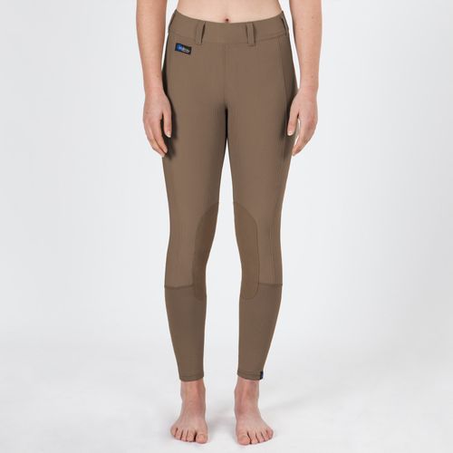 Irideon Women's Cadence Knee Patch Tights - Sandstone