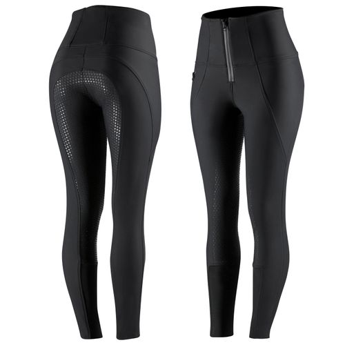Horze Women's Lydia Full Seat Breeches - Black