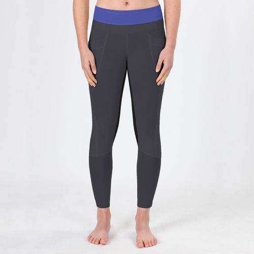 Irideon Women's Synergy Full Seat Tights - Graphite/Ultra Violet