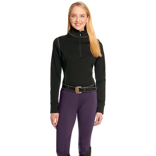 Ovation Women's Equinox GripTec Knee Patch Tight - Plum