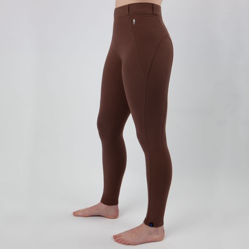 Irideon Kids' Himalayer Capriole Knee Patch Tights - Dark Taupe