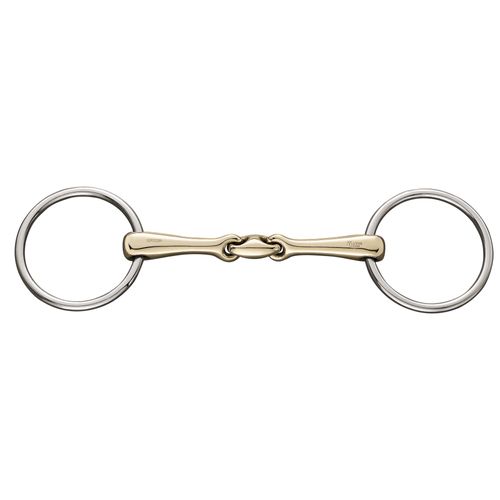 Herm Sprenger KK Ultra Loose Ring Snaffle Bit 18mm Double Jointed