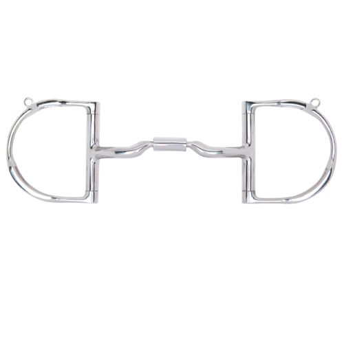 Myler English Dee w/Hooks Low Port Comfort Snaffle Bit MB 04