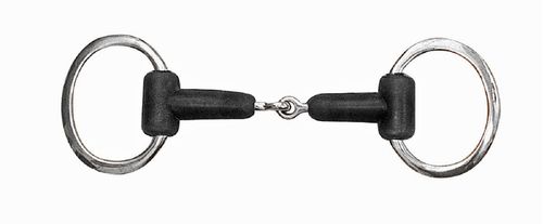 Centaur Jointed Soft Rubber Round Eggbutt - Stainless Steel