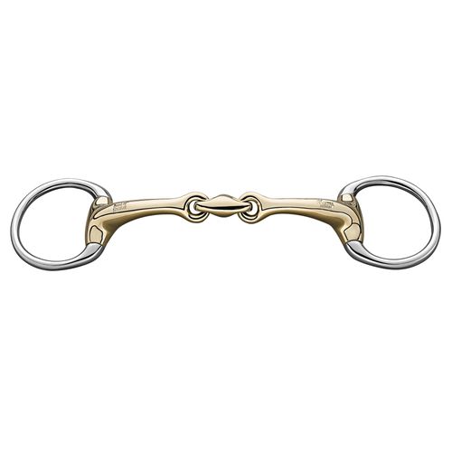 Herm Sprenger Dynamic RS Eggbutt Bradoon Bit 14mm Double Jointed